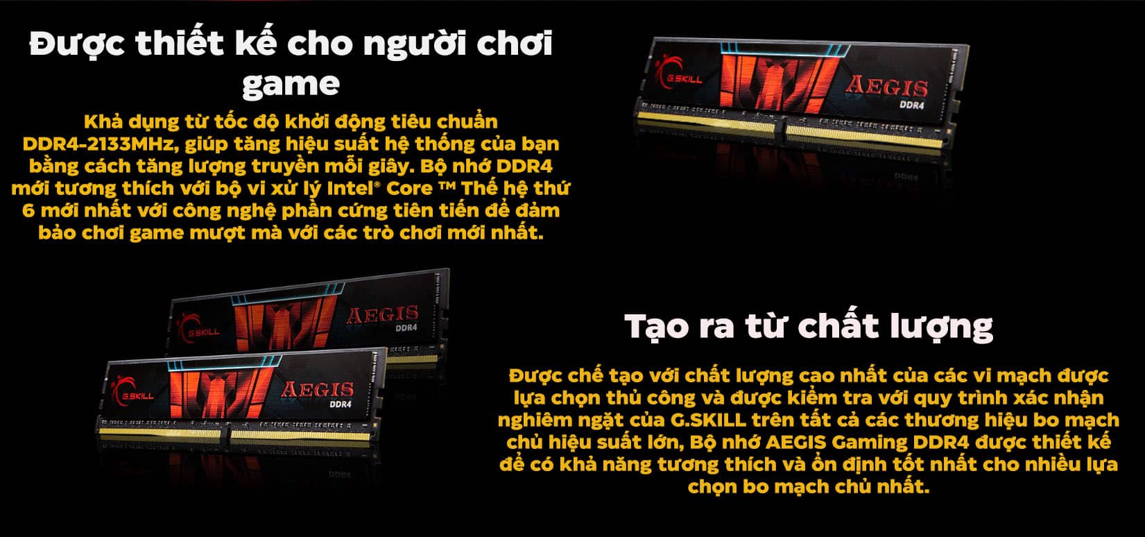 Ram Desktop Gskill Aegis