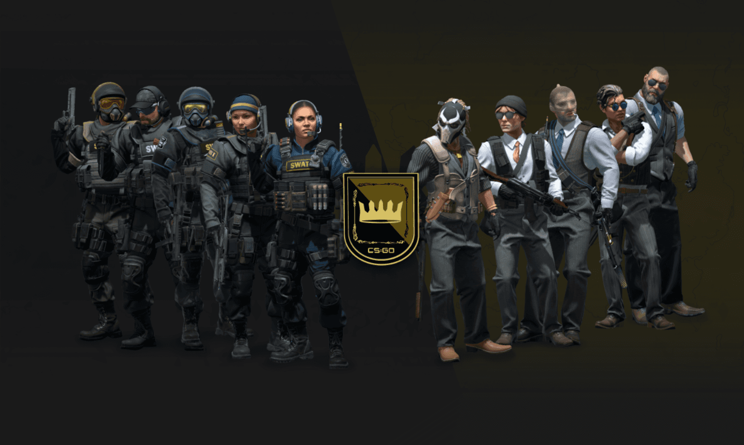 CS:GO à cuộc đối đầu giữa hai đội Game khủng bố (Terrorist) và chống khủng bố (Counter Terrorist)