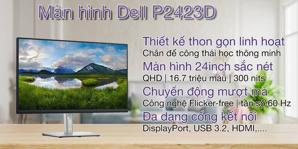 Màn hình Dell P2423D 1