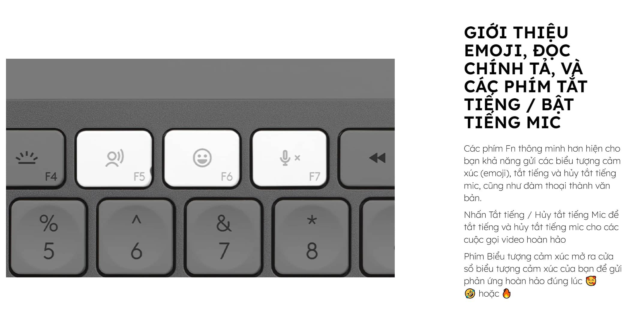 Bàn phím không dây Logitech MX Keys S