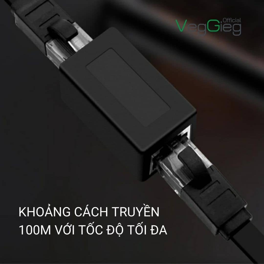 Cầu Nối Dây Mạng RJ45 VEGGIEG VS112 