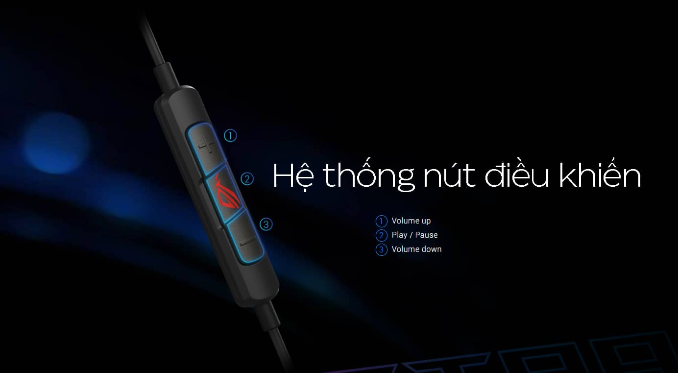 Tai nghe chơi game Asus ROG Cetra II Core