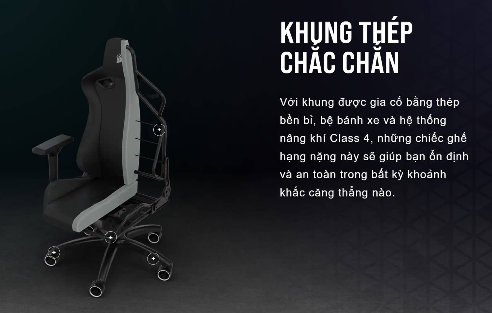 Ghế Game Corsair TC200