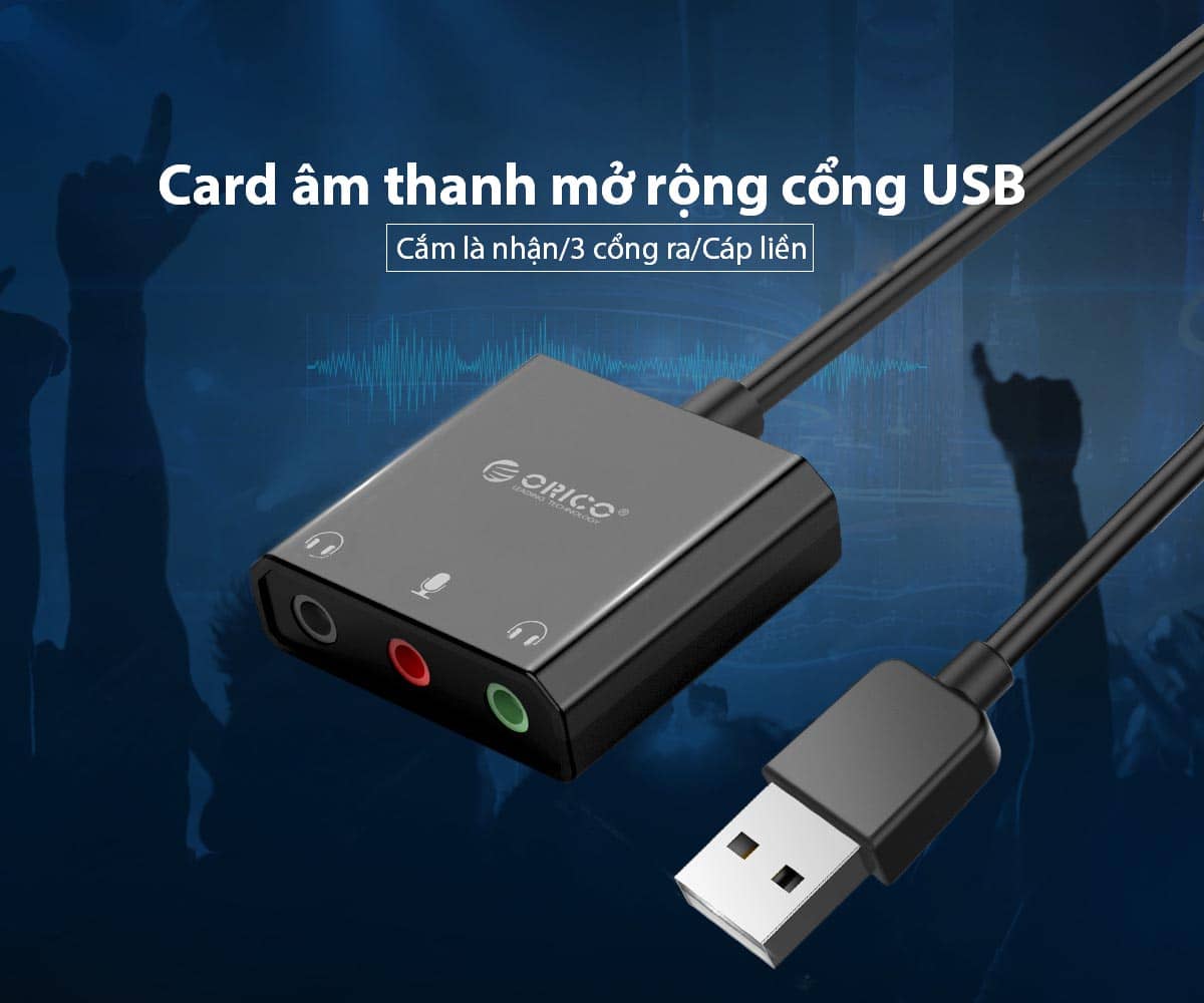 Card Âm Thanh USB ORICO SKT3