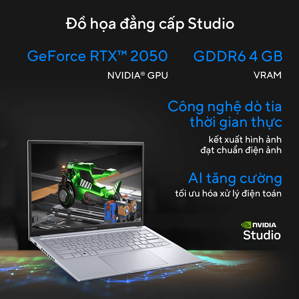 Laptop Asus VivoBook 14X OLED K3405ZF-KM184W  (i5 12500H/16GB RAM/512GB SSD/14 2.8K/RTX2050 4GBWin11/Bạc) ảnh 7