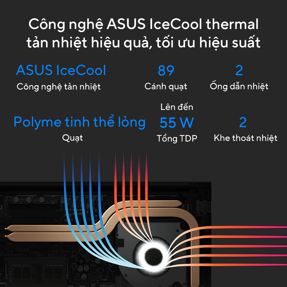 Laptop Asus VivoBook 14X OLED K3405ZF-KM184W  (i5 12500H/16GB RAM/512GB SSD/14 2.8K/RTX2050 4GBWin11/Bạc) ảnh 9