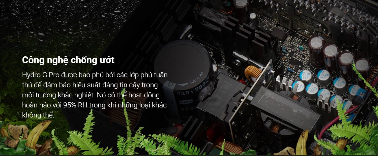 Nguồn FSP Power Supply HYDRO G PRO Series Model HG2-750 Active PFC (80 Plus Gold/Full Modular/Màu Đen)