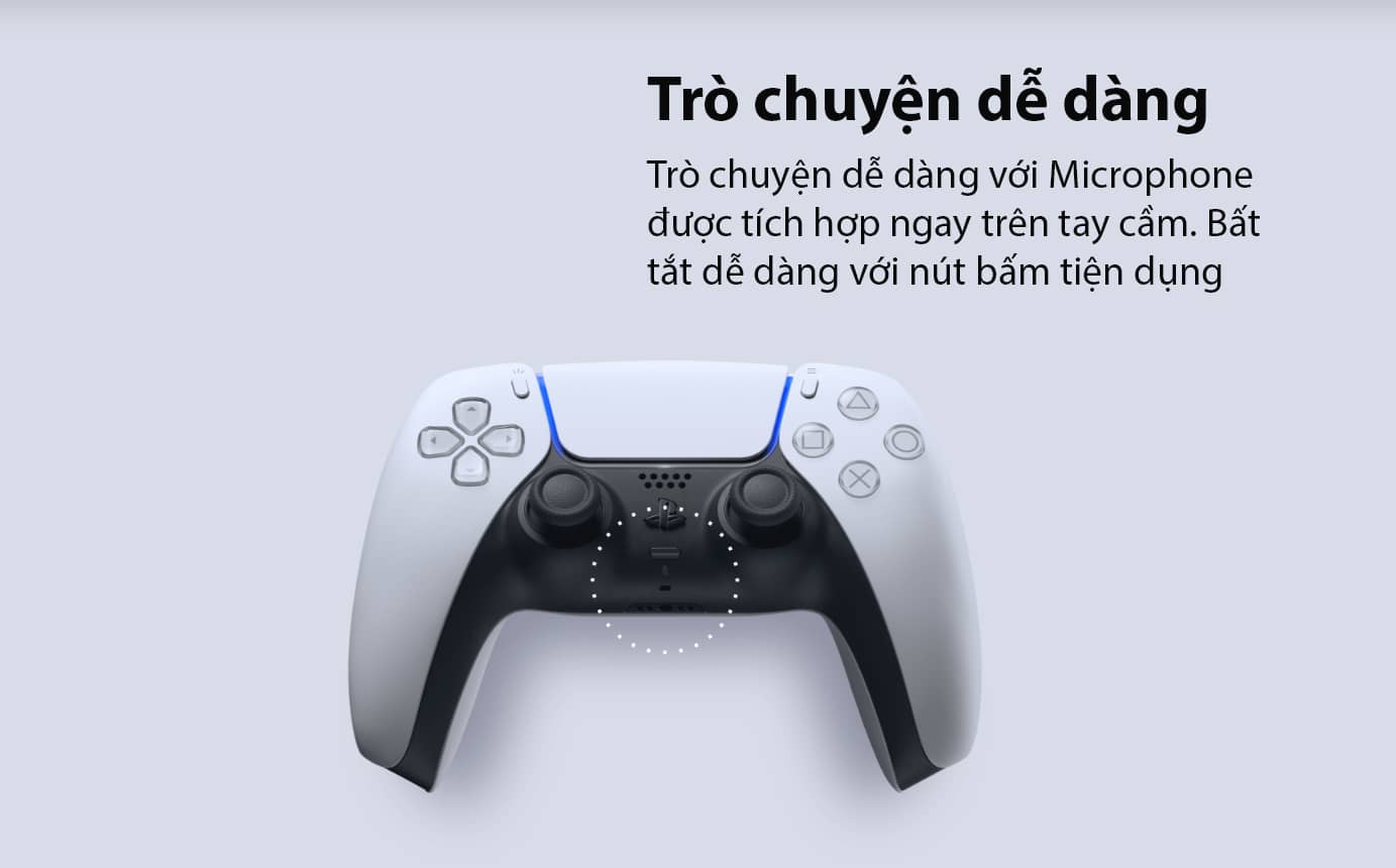 Tay cầm chơi Game Sony PS5 DualSense Đỏ Đen 4