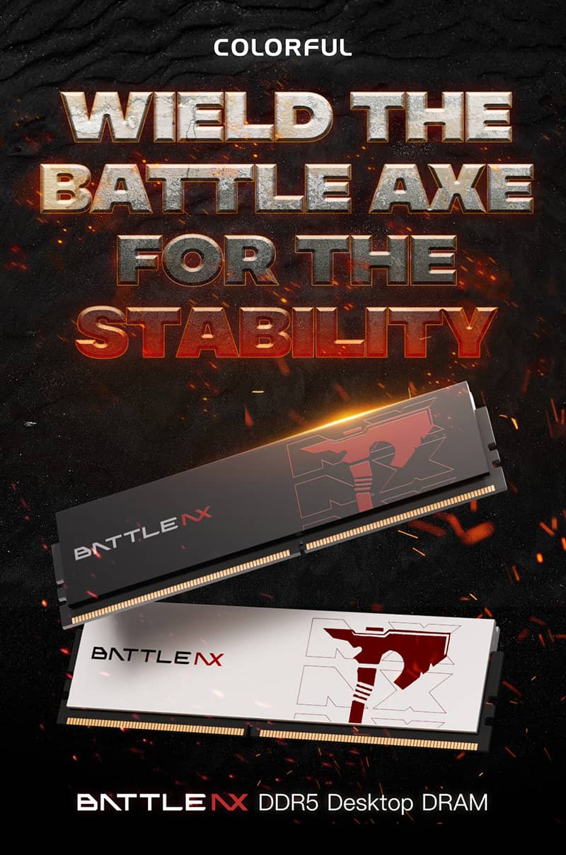RAM Desktop Colorful Battle AX Pure