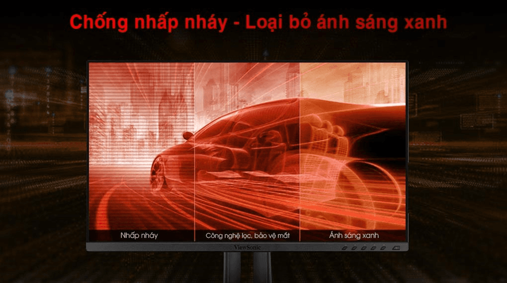 Viewsonic VA2215-H 100Hz bảo vệ mắt