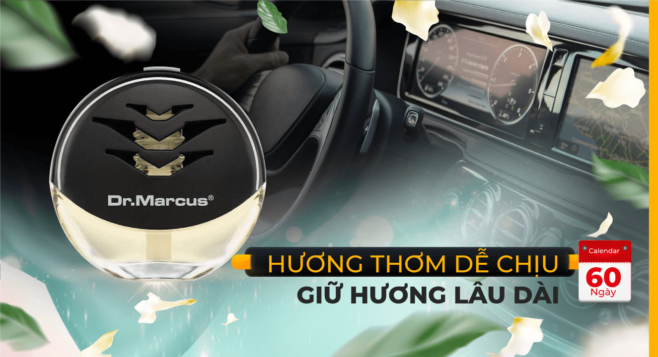 Nước hoa kẹp cửa gió DR.MARCUS LUXURY 10ml