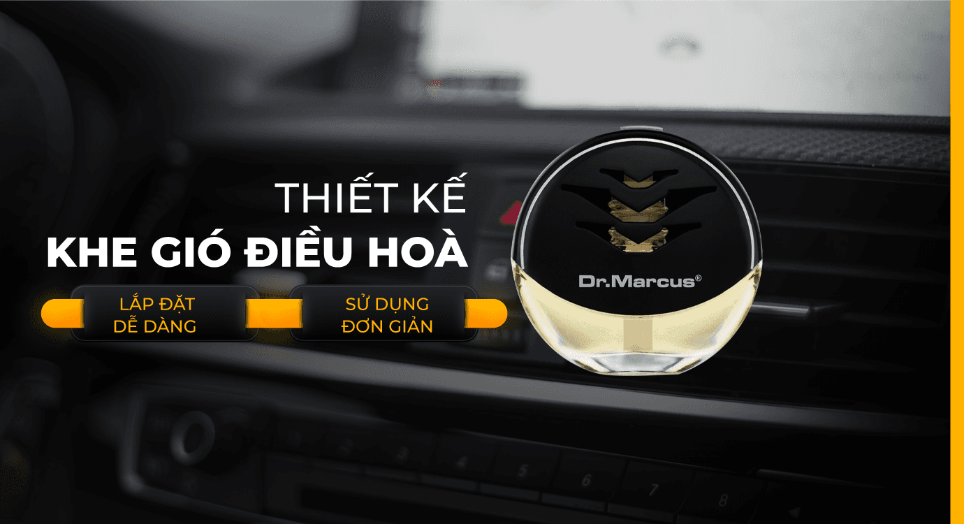 Nước hoa kẹp cửa gió DR.MARCUS LUXURY 10ml