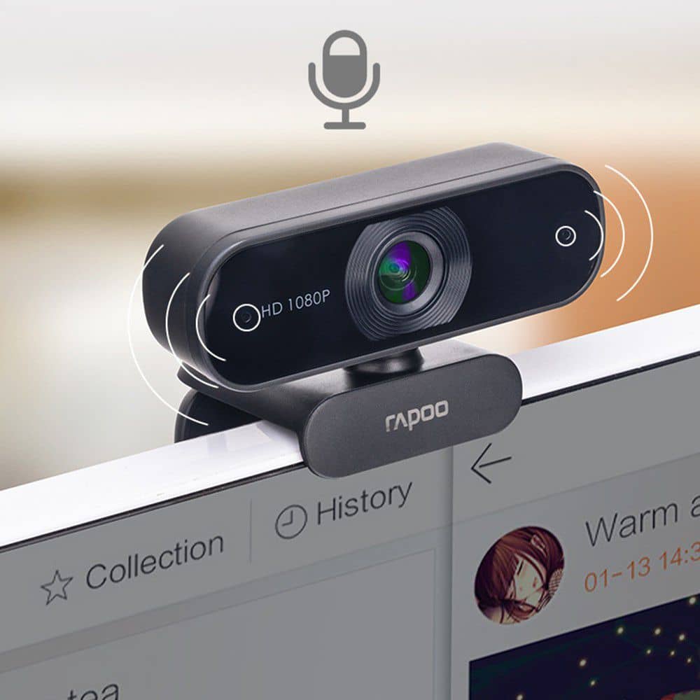 Webcam Rapoo C260 FullHD 1080P
