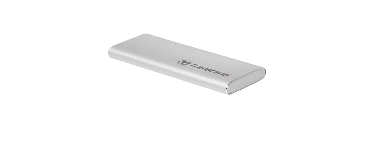 Ổ cứng di động Transcend SSD 500GB USB 3.1 Gen 2, Type C - TS500GESD270C, màu đen, nút sao lưu 1 chạm 3