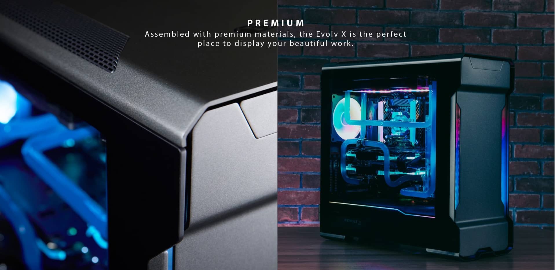  Phanteks Enthoo Evolv X ATX Case, Tempered Glass Window - Anthracite Grey giới thiệu 5