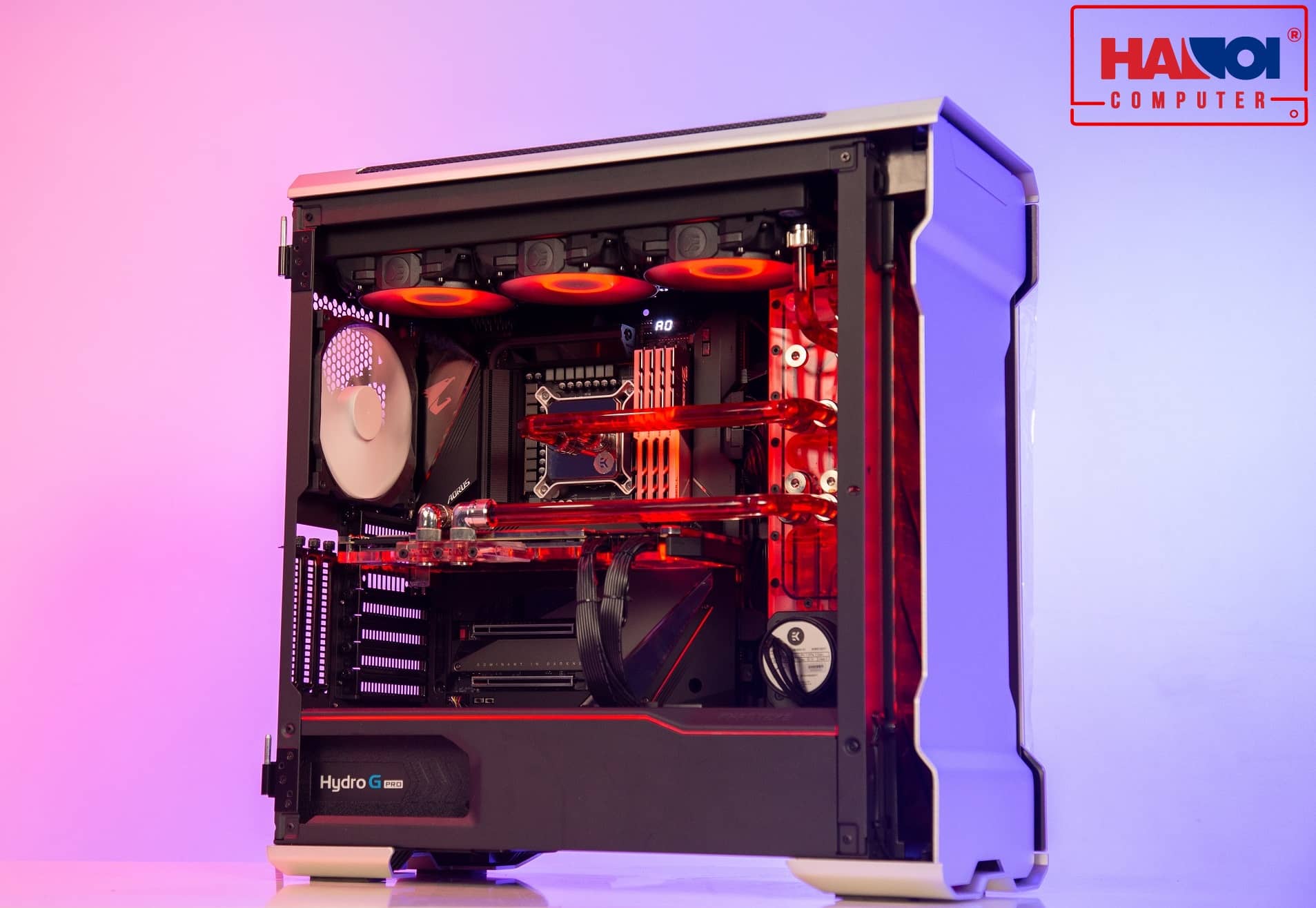 Phanteks Enthoo Evolv X ATX Case, Tempered Glass Window - Galaxy Silver tổng quan