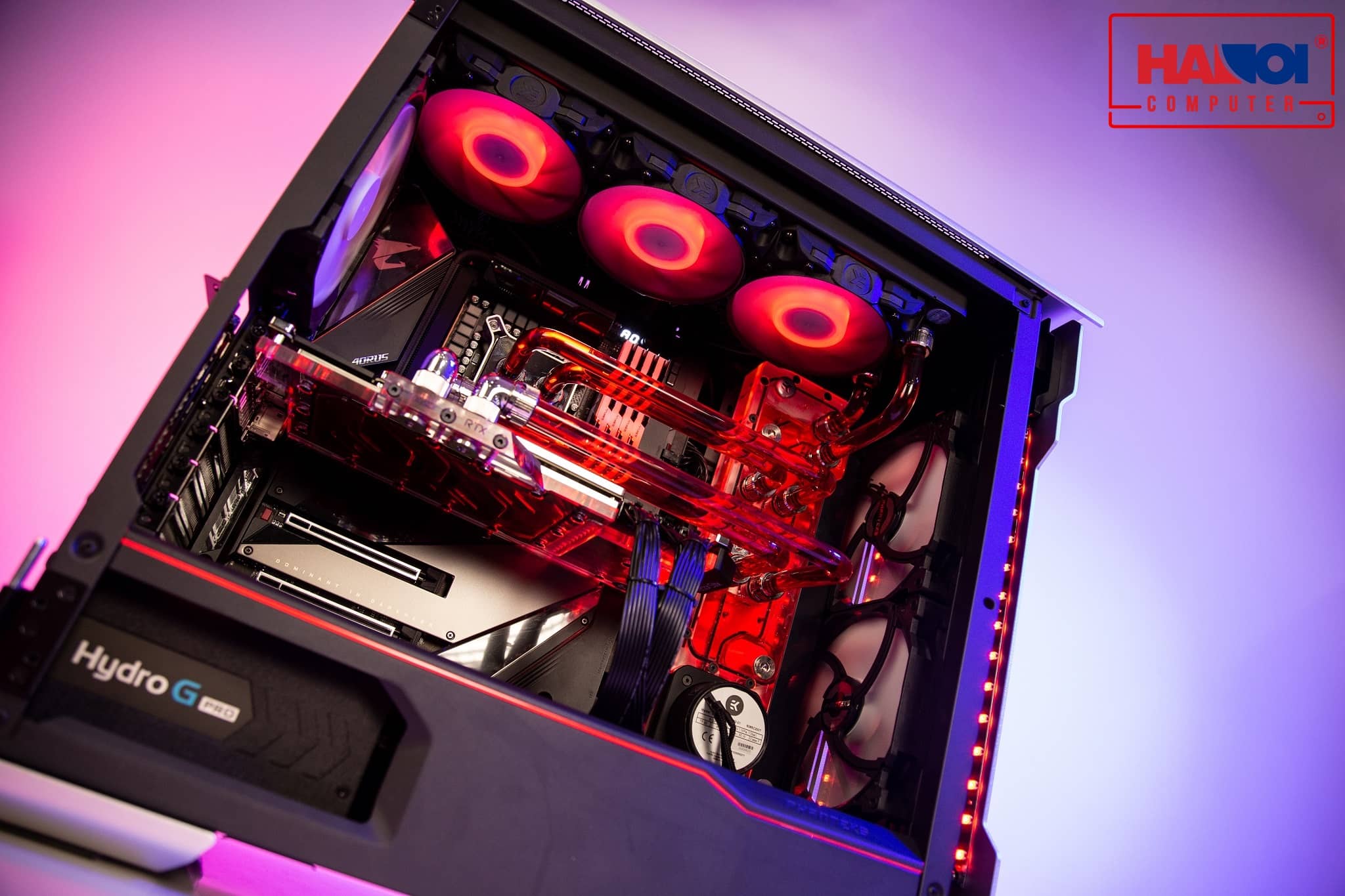 Phanteks Enthoo Evolv X ATX Case, Tempered Glass Window - Galaxy Silver tổng quan 2