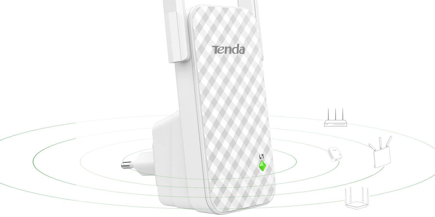Bộ kích sóng Wifi Tenda A9 Wireless N300Mbps 5