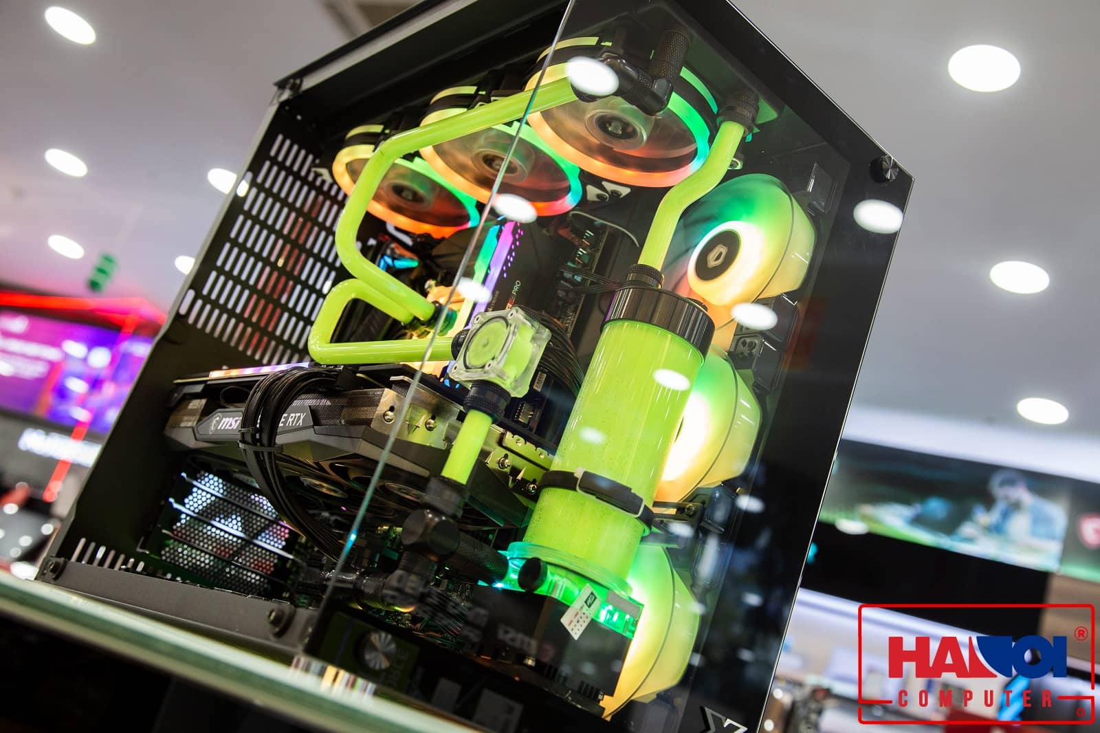 Tản nhiệt nước Custom Freezemod Rainbow RGB P3 V2 Kit ( AMD AM4 - Intel LGA 115X / 20XX )