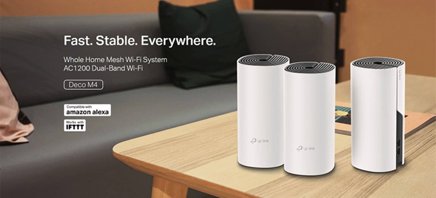 Bộ phát wifi mesh TP-Link Deco M4 (3 Pack)