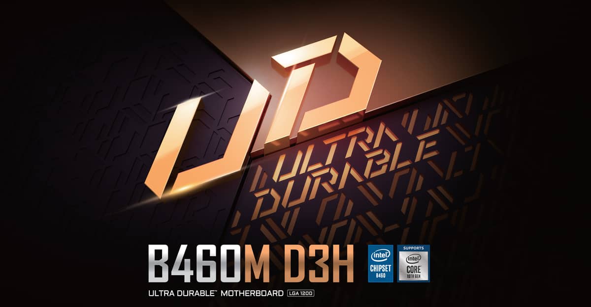 Mainboard Gigabyte B460M D3H - hacom 1