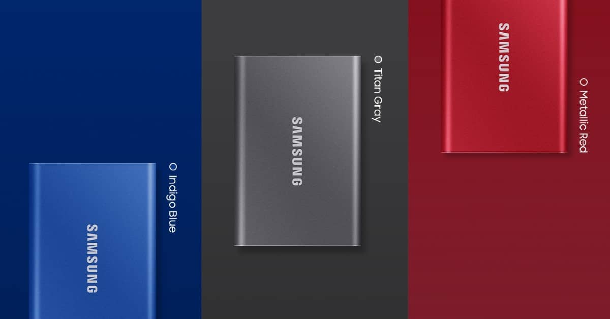 Ổ Cứng Di Động SSD Samsung T7 Portable