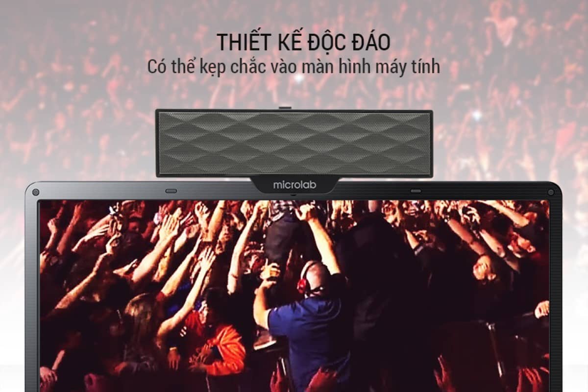 Loa vi tính Microlab B51, Soundbar 2.0, nguồn USB 3