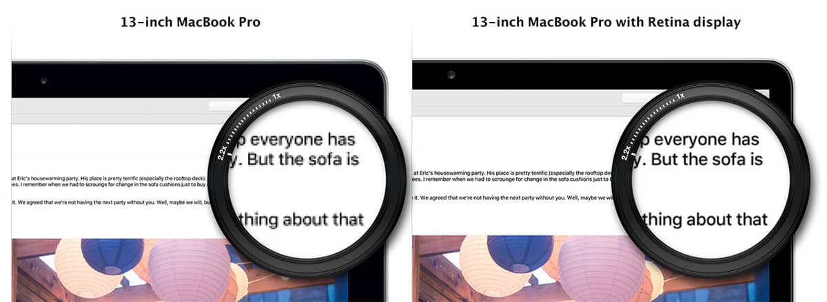 Tiêu chuẩn hiển thị HDPI khác biệt của MacOS 