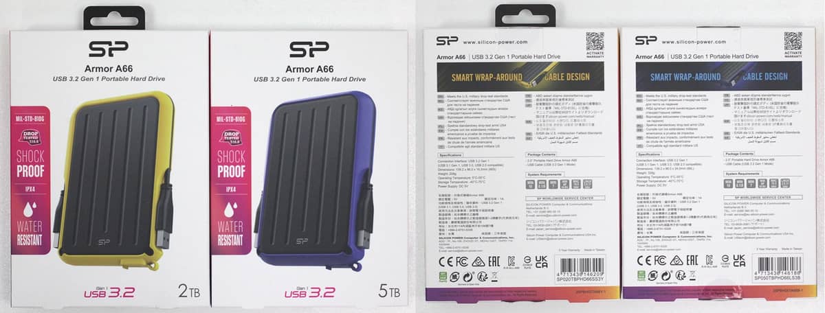 Đánh giá ổ cứng di động Silicon Power Armor A66 