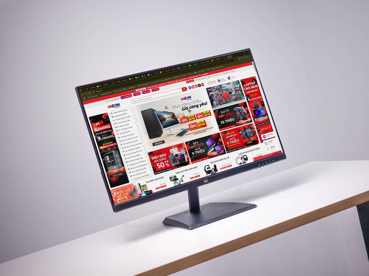 ViewSonic VA2436-H được phủ một lớp chống chói 