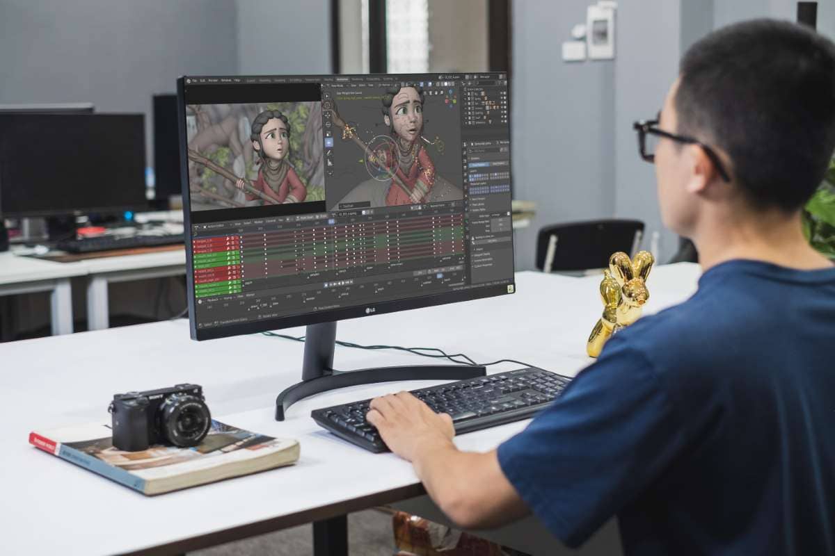 Khoảng cách ngồi lý tưởng cho màn hình LG