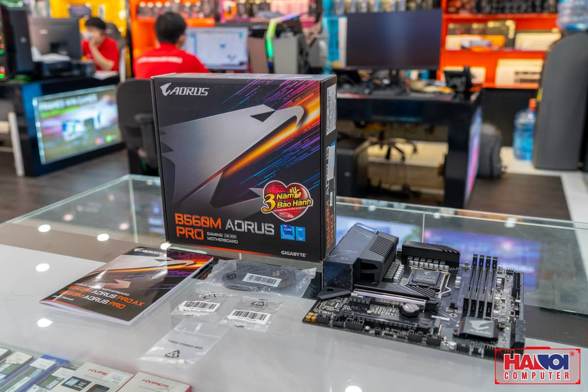Mainboard Gigabyte B560M-AORUS PRO - HACOM 6