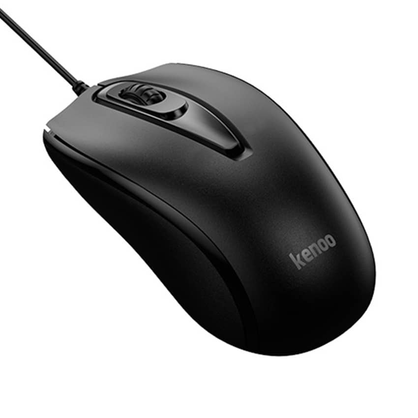 Chuột Kenoo 3900M đen (USB) 2