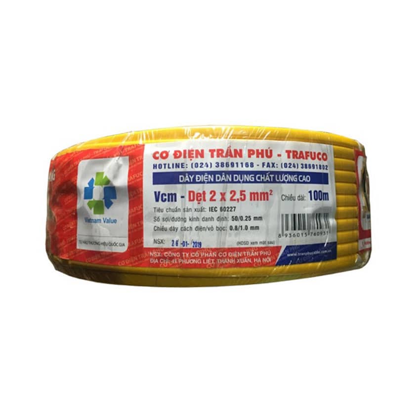 Dây điện Trần Phú 2*2.5 23