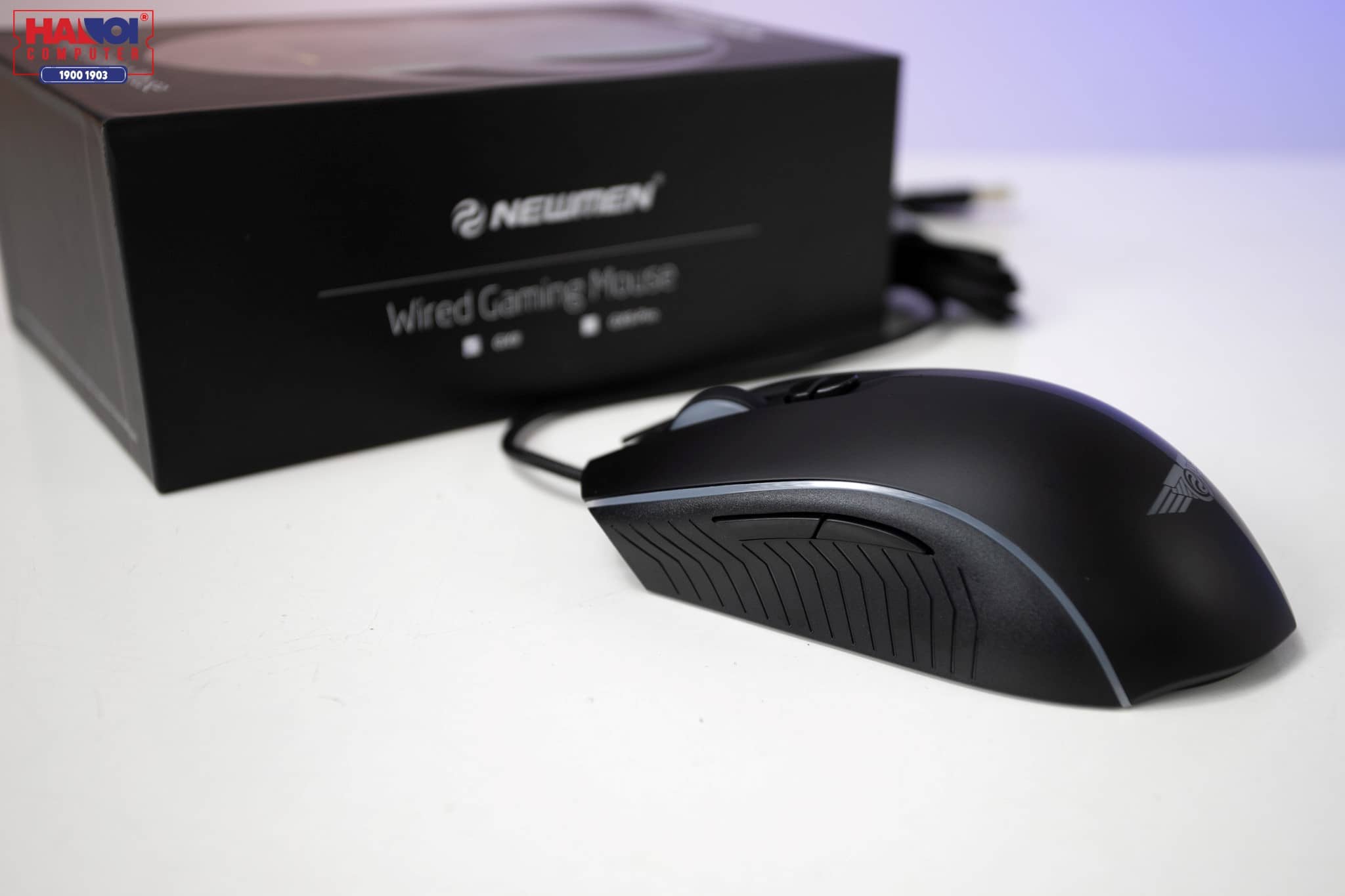 Chuột Newmen GX9 đen (USB/RGB) 3