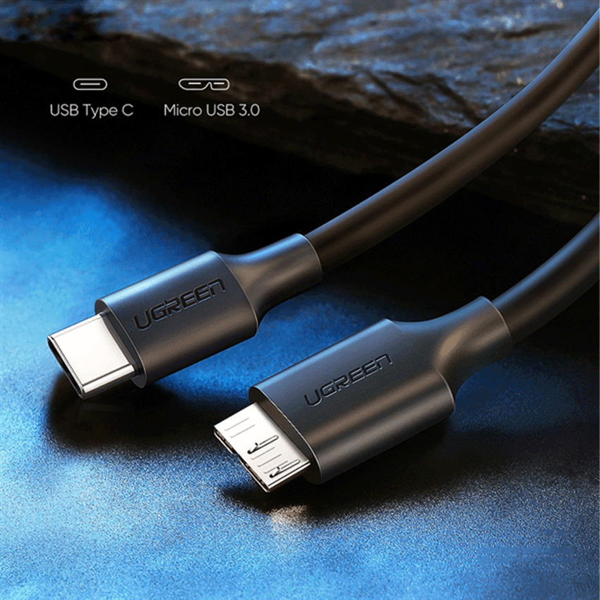 Cáp chuyển đổi USB Type-C to Micro USB 3.0