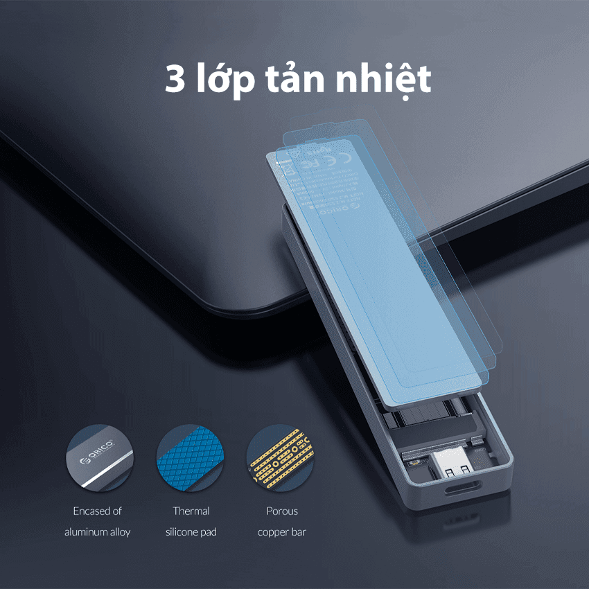 Hộp đựng ổ cứng SSD M2 Sata ORICO