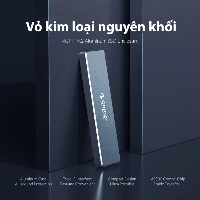 Hộp đựng ổ cứng SSD M2 Sata ORICO
