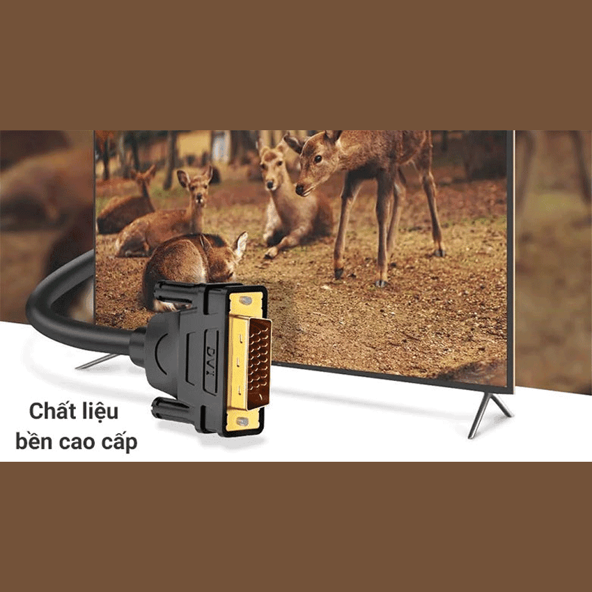 Cáp DVI to DVI 24 + 1 dài 3m Ugreen 11607 