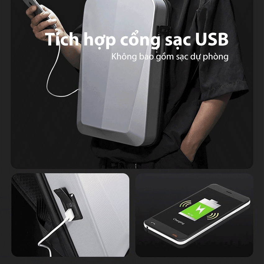 Balo Laptop Nam Chống Trộm Bange BG-22201