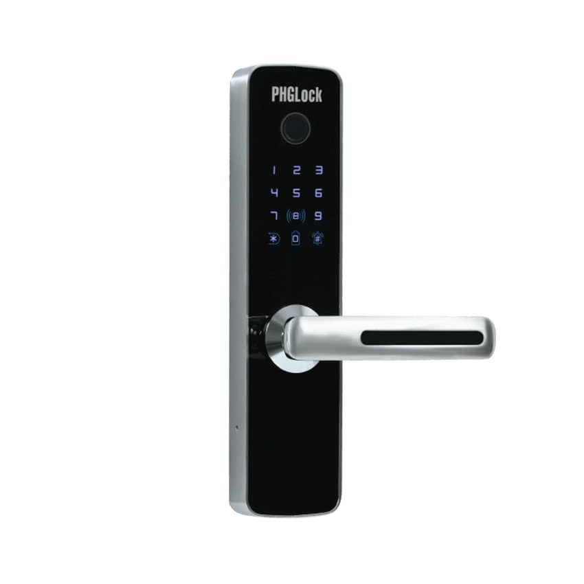 Khóa cửa thông minh PHGLock FP7153S ( màu bạc ) 
