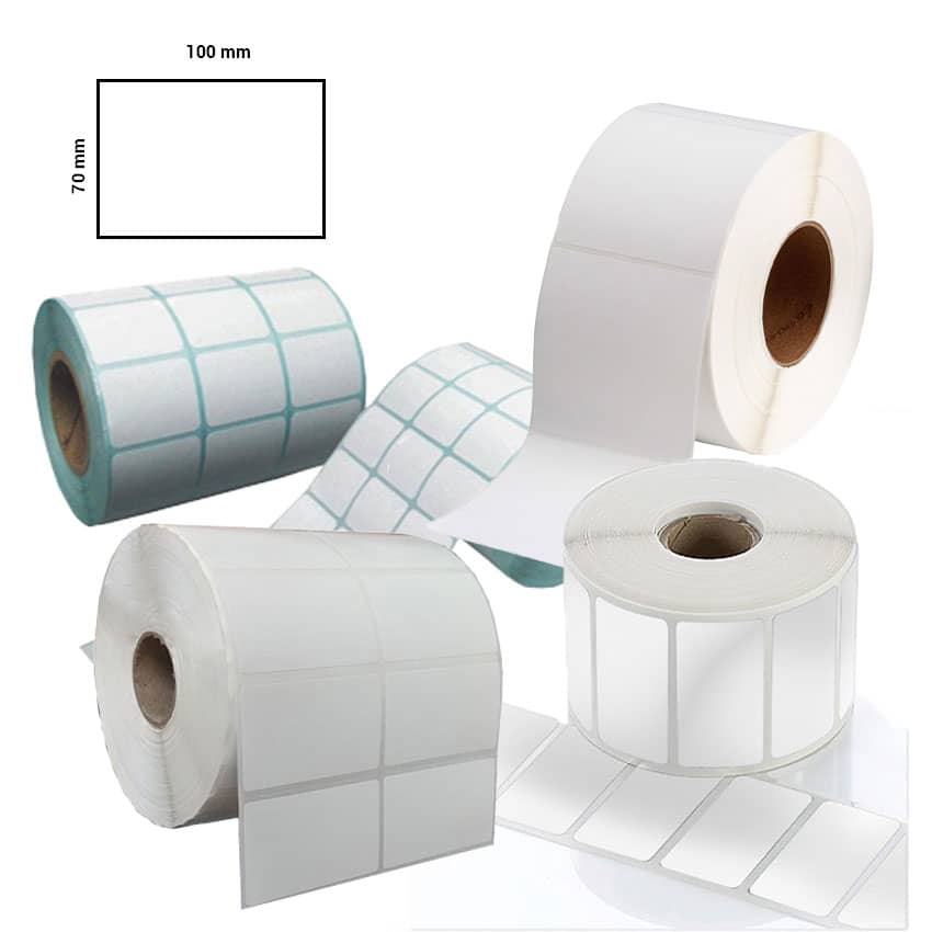 Giấy decal thường 100x70x50m ( 1 tem 1 hàng )