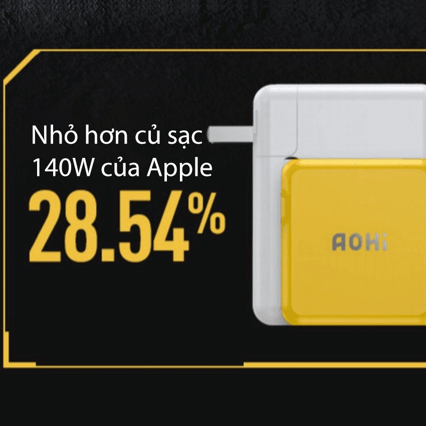 Củ sạc nhanh AOHi Magcube AOC
