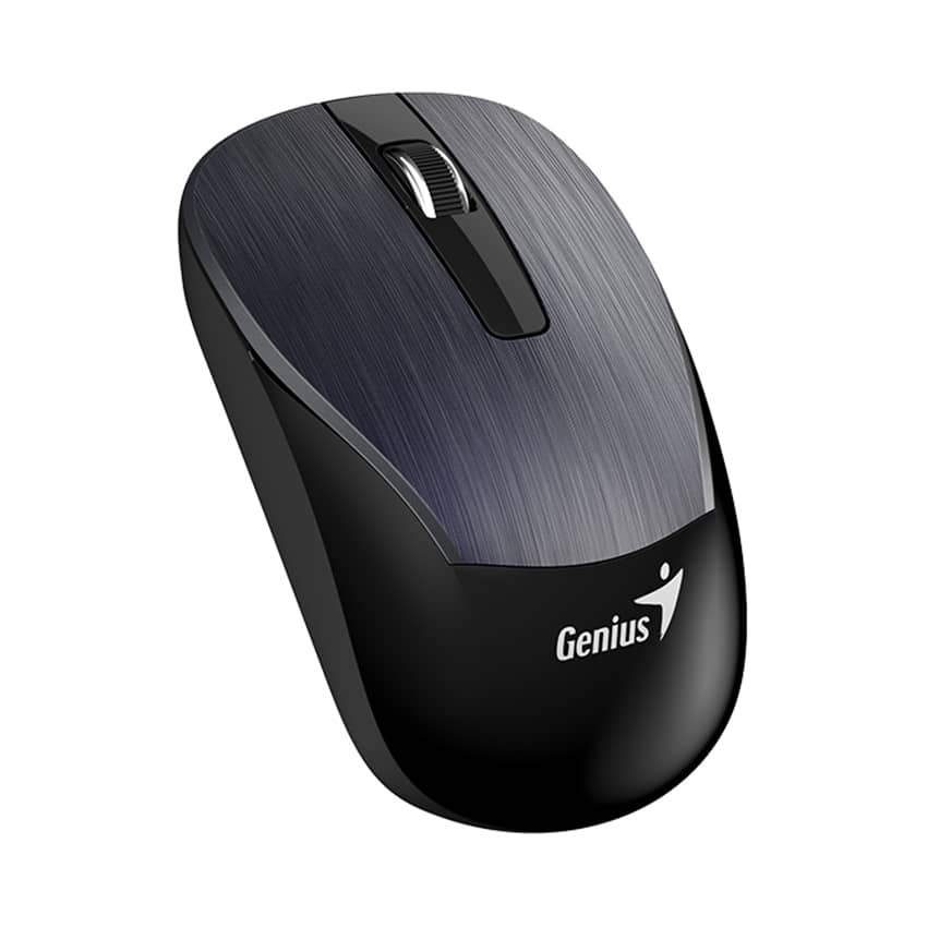 Chuột không dây Genius ECO-8015 Xám đậm 