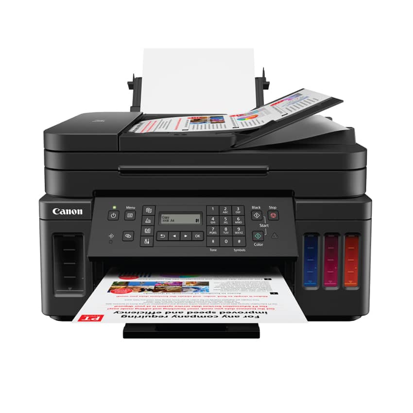 Máy in màu Canon G7070 tiết kiệm mực