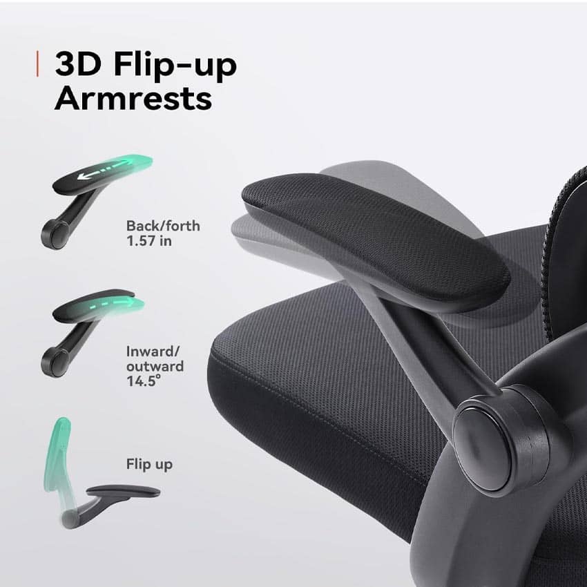 Ghế công thái học SIHOO M102C - M101 Black 