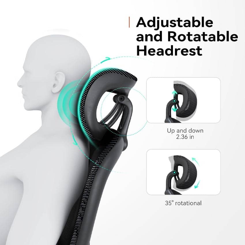 Ghế công thái học SIHOO M102C - M101 Black 