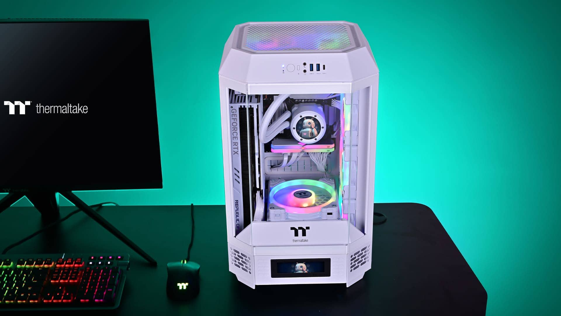 Case Thermaltake Tower 250 Snow (