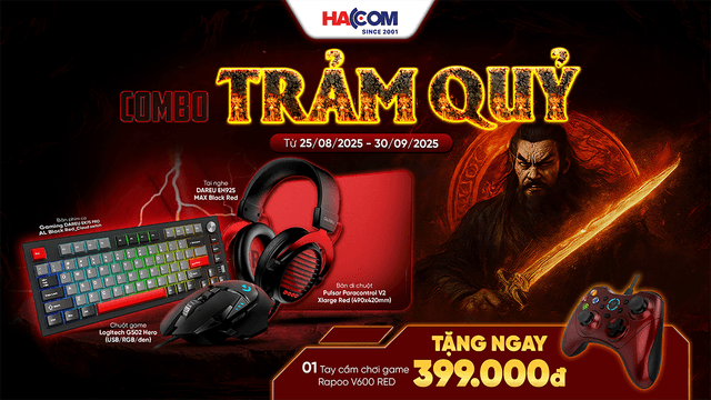 TRẢM QUỶ - COMBO GAMING GEAR UY LỰC CHIẾN MỌI TỰA GAME - NHẬN NGAY QUÀ CHẤT!