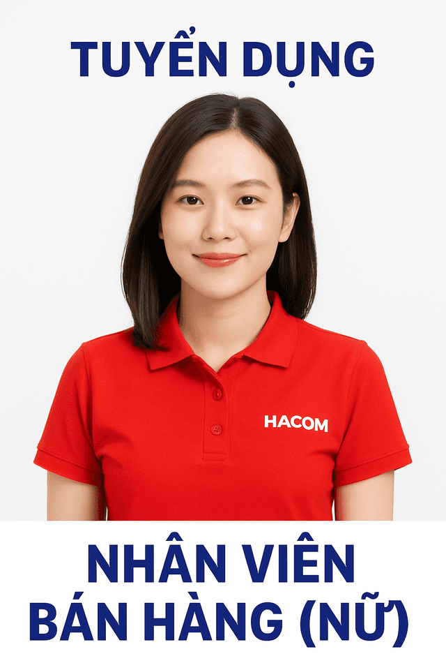[Hà Nội] NỮ Nhân Viên Bán Hàng Máy Tính